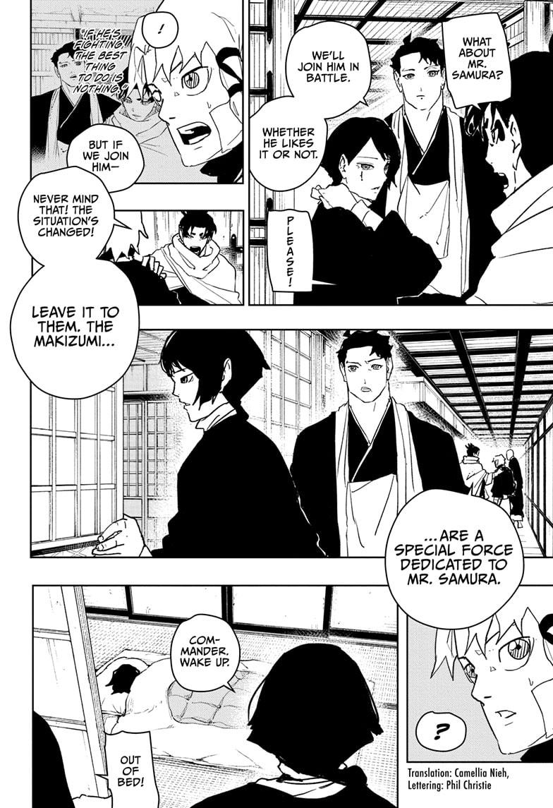 Kagurabachi Manga Chapter 55 page 2 - Fight Alongside scene