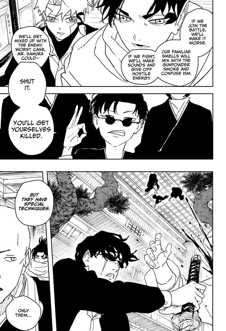 Kagurabachi Manga Chapter 55 page 7 - Fight Alongside scene