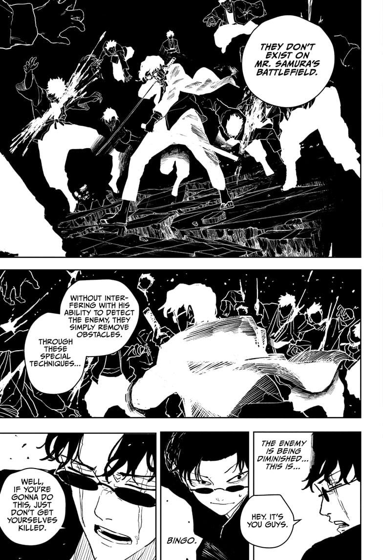 Kagurabachi Manga Chapter 55 page 9 - Fight Alongside scene