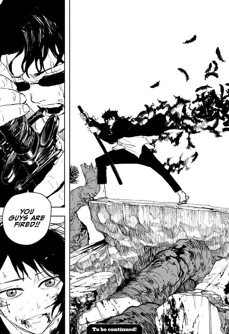 Kagurabachi Manga Chapter 56 page 21 - Daybreak scene