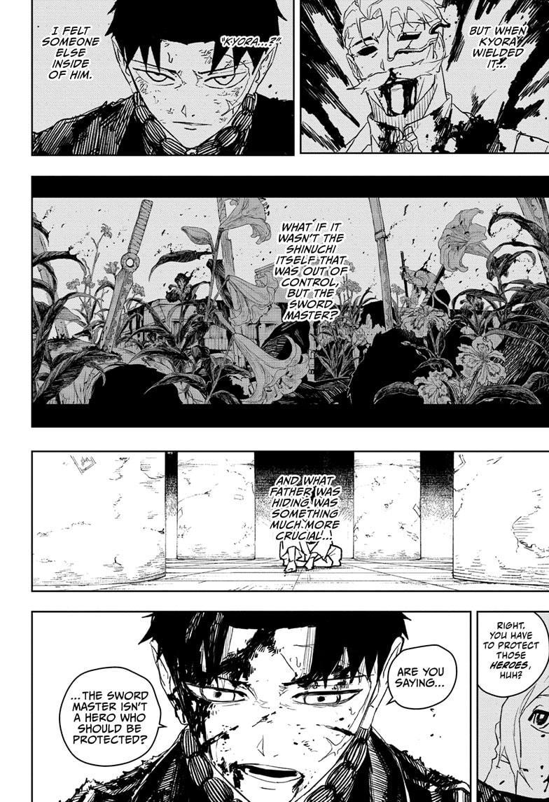 Kagurabachi Manga Chapter 57 page 12 - Collapse scene