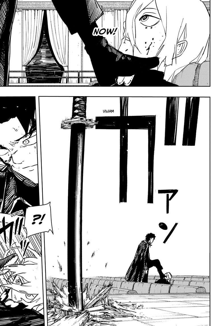 Kagurabachi Manga Chapter 57 page 15 - Collapse scene