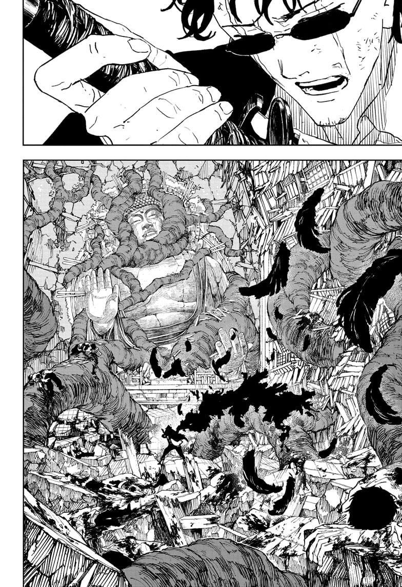 Kagurabachi Manga Chapter 57 page 2 - Collapse scene