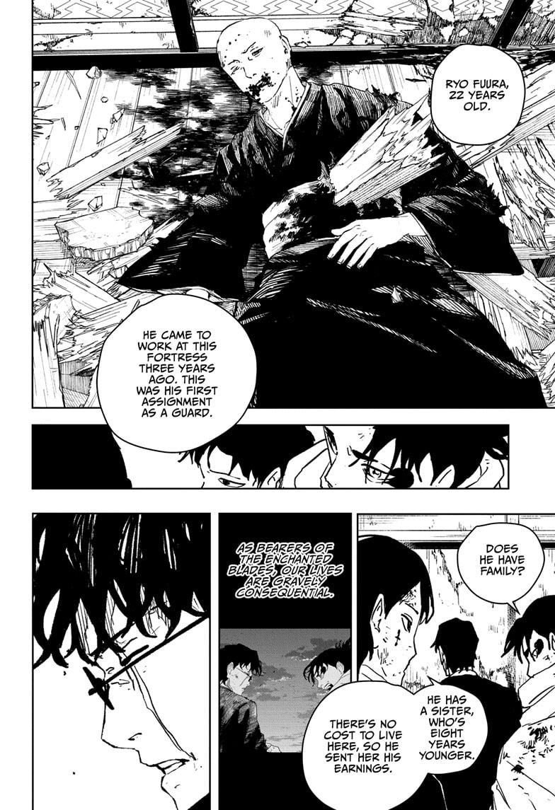 Kagurabachi Manga Chapter 57 page 6 - Collapse scene