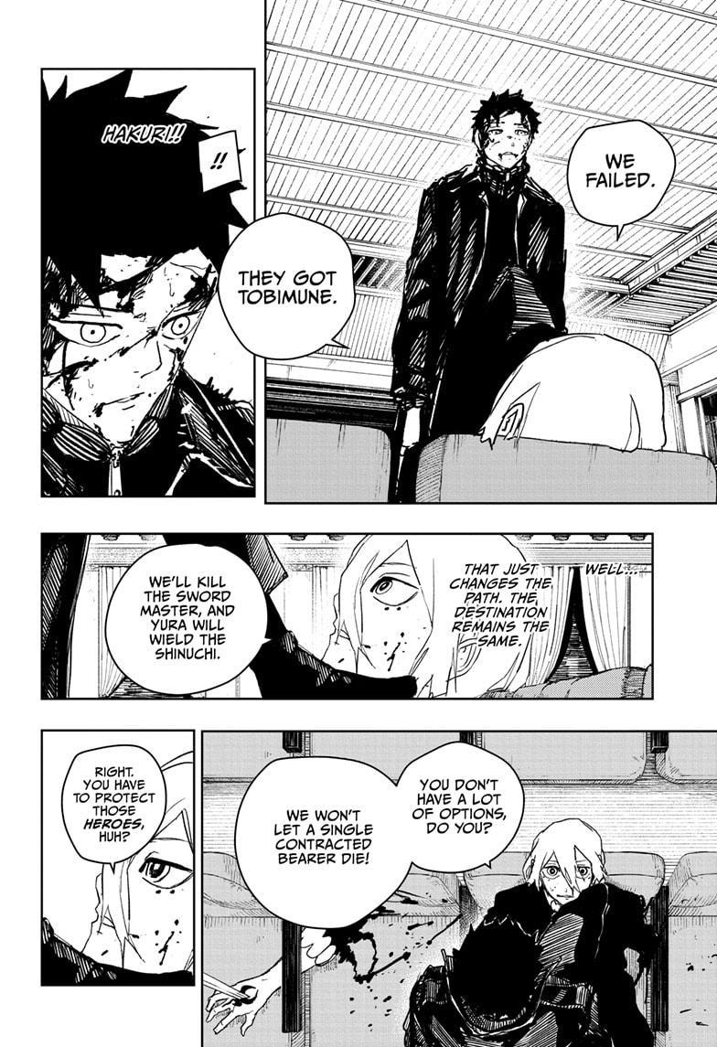 Kagurabachi Manga Chapter 57 page 8 - Collapse scene