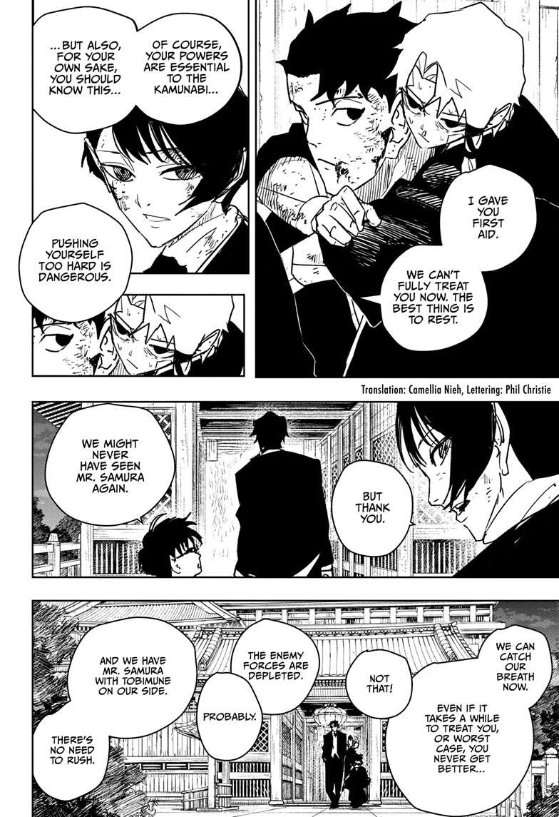 Kagurabachi Manga Chapter 58 page 3 - Reunion scene