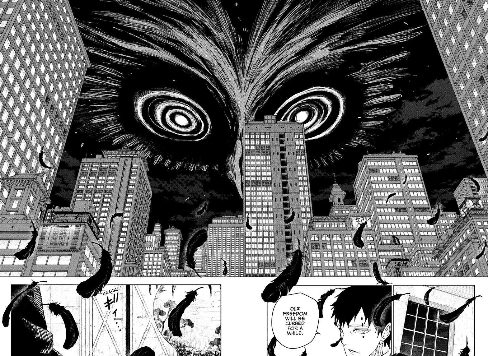 Kagurabachi Manga Chapter 59 page 12 - Blackout scene