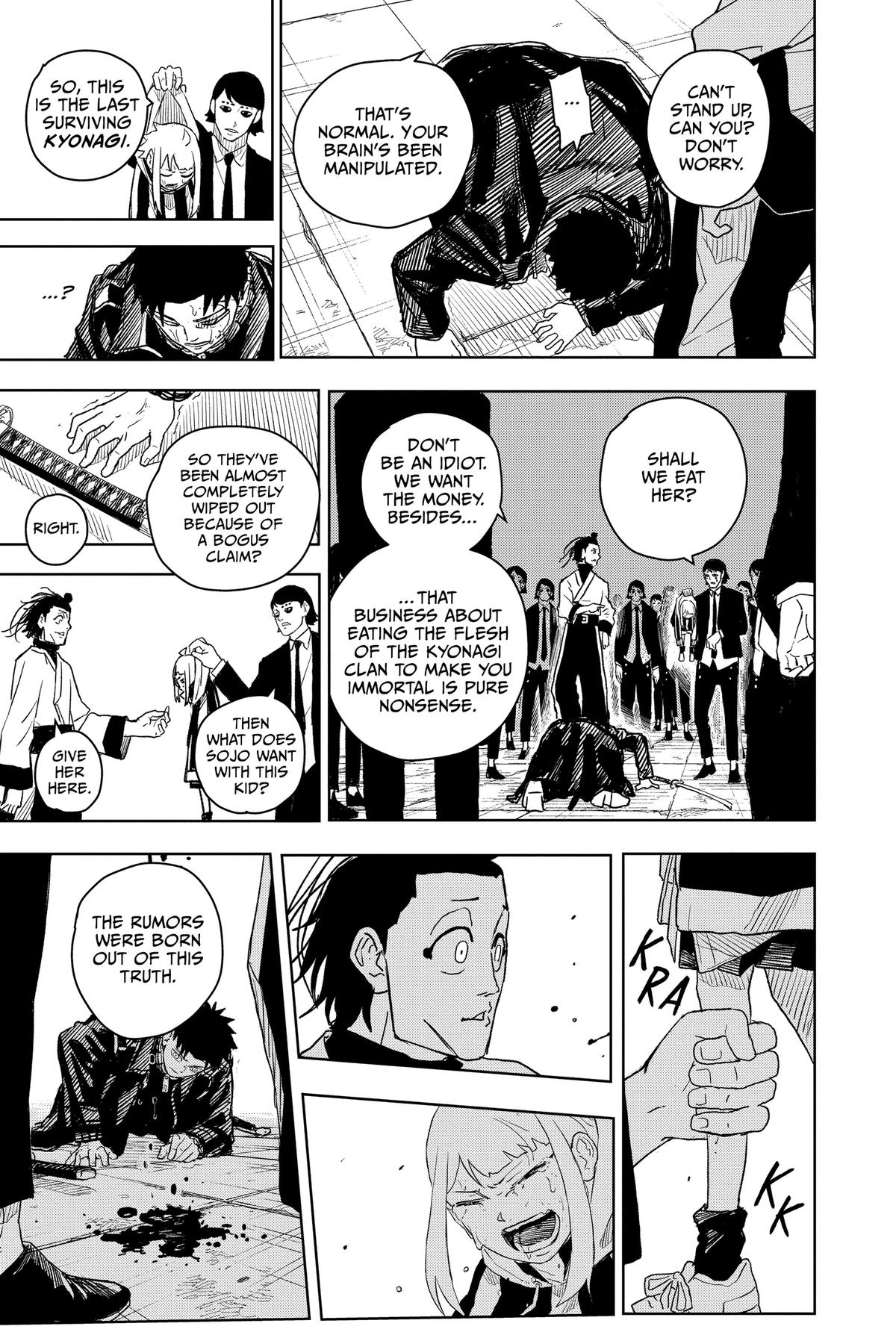 Kagurabachi Manga Chapter 6 page 11 - Peace scene