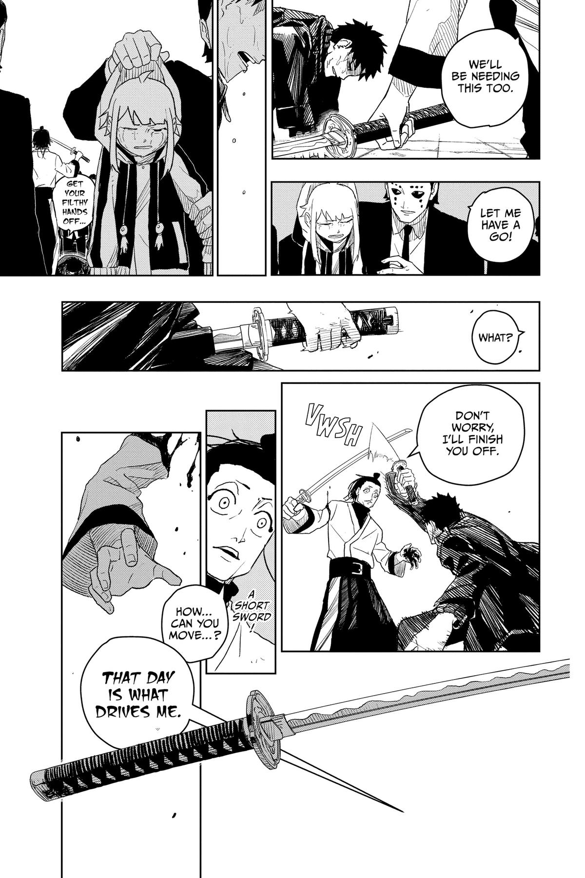 Kagurabachi Manga Chapter 6 page 13 - Peace scene