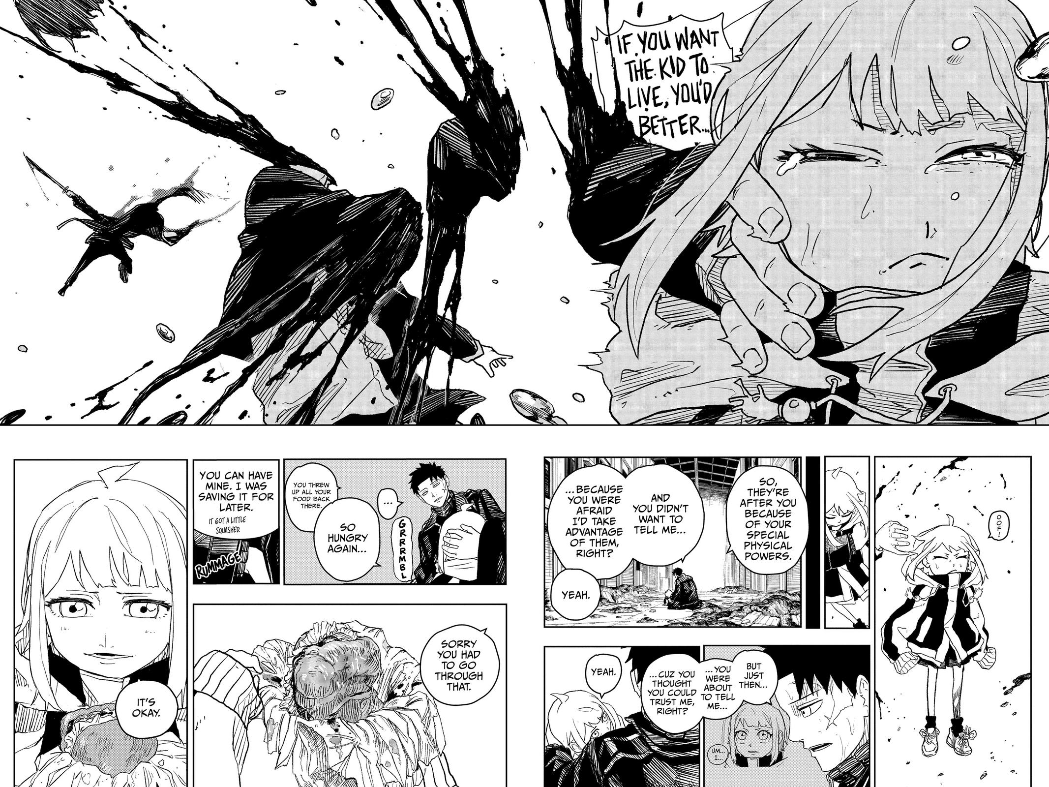 Kagurabachi Manga Chapter 6 page 17 - Peace scene