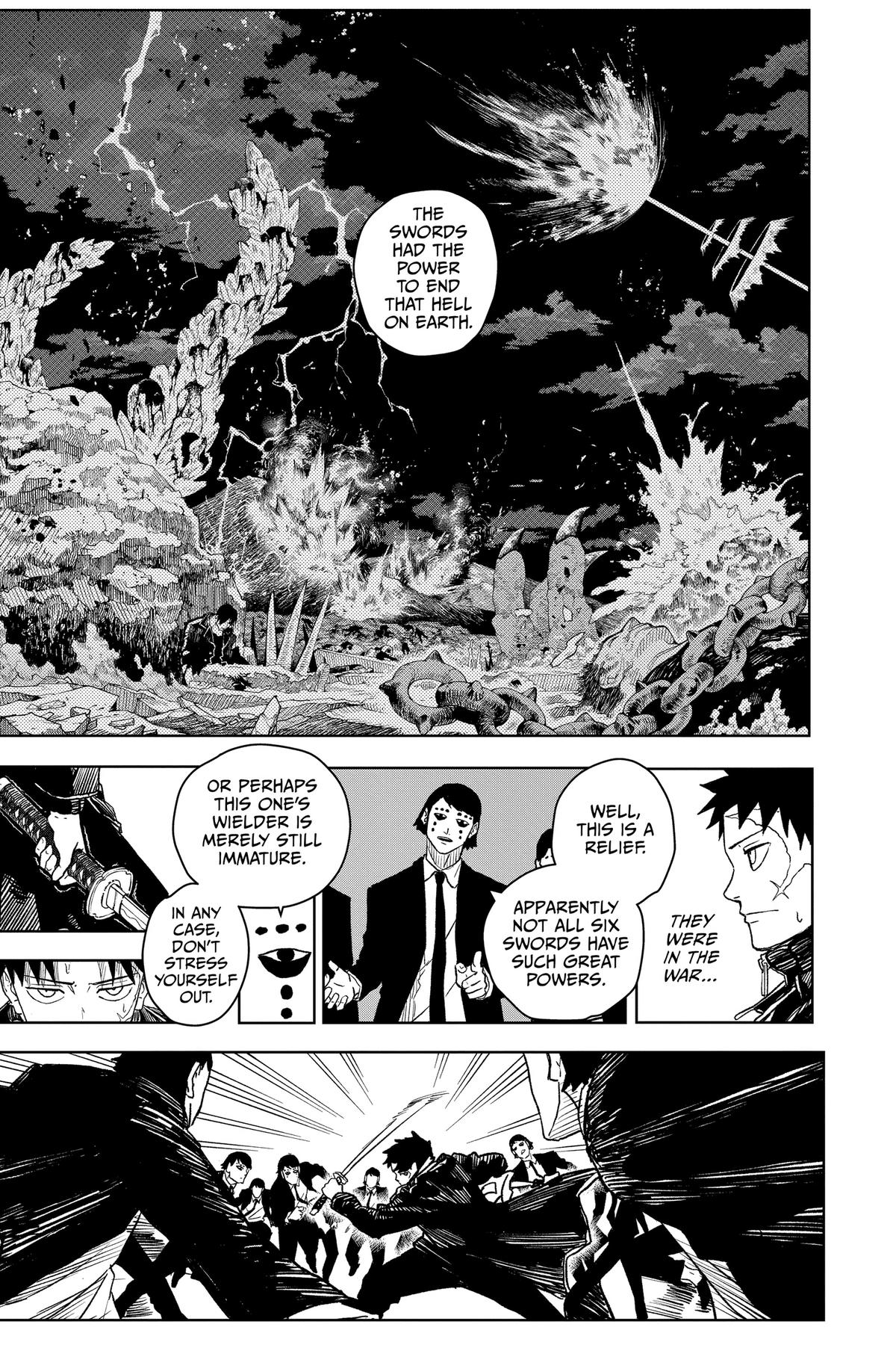 Kagurabachi Manga Chapter 6 page 7 - Peace scene