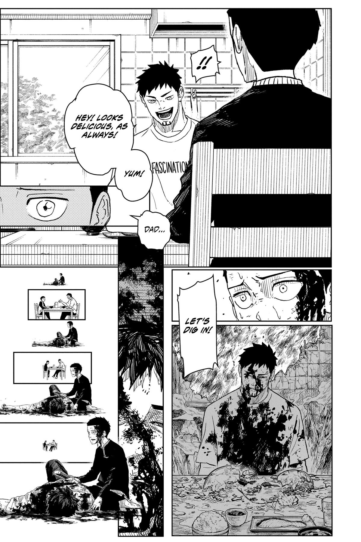 Kagurabachi Manga Chapter 6 page 9 - Peace scene