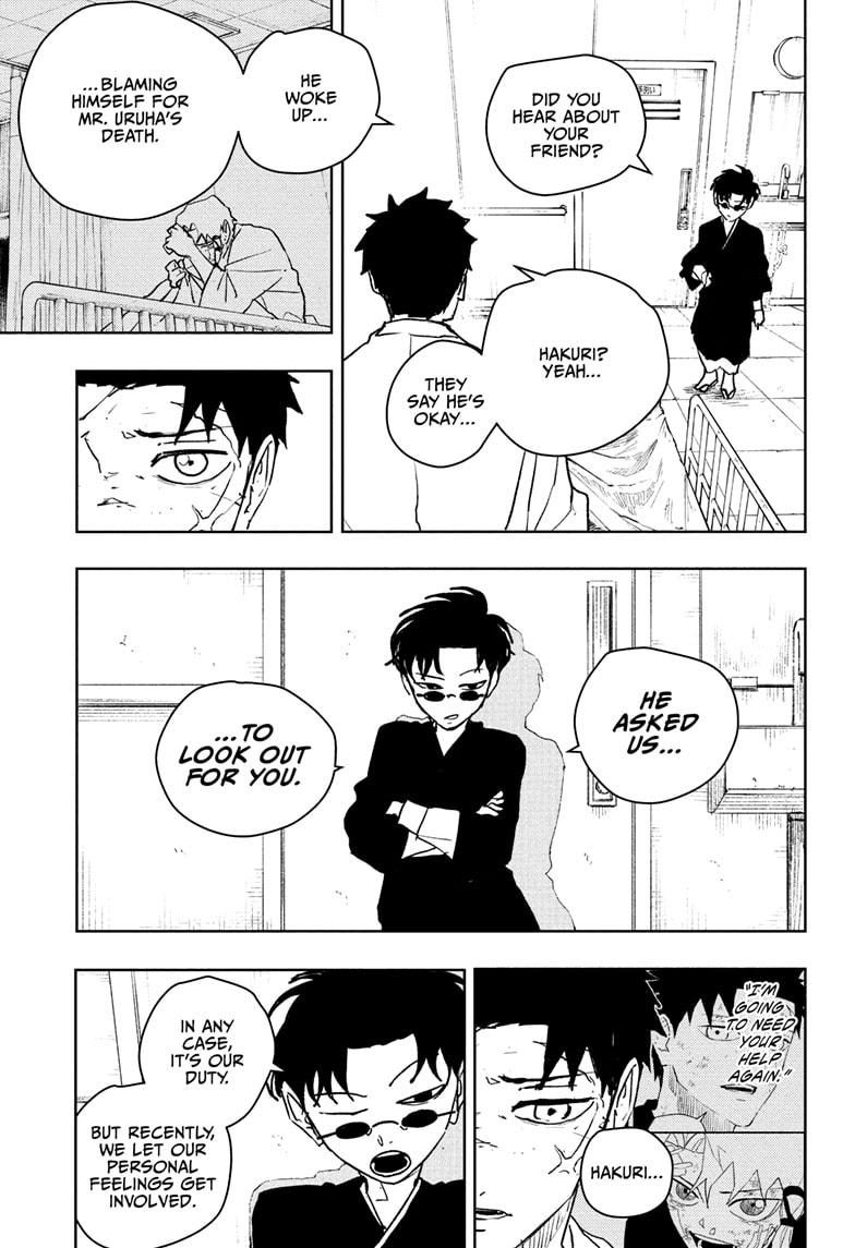 Kagurabachi Manga Chapter 60 page 11 - Resurrection scene