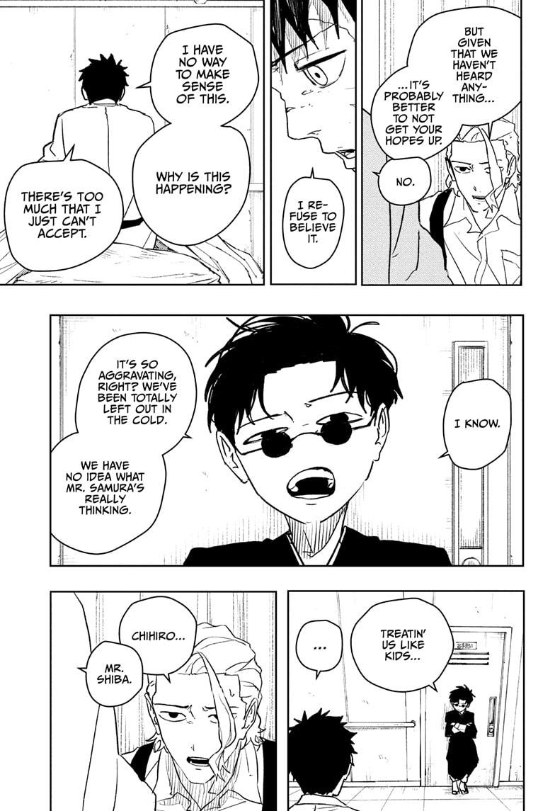 Kagurabachi Manga Chapter 60 page 13 - Resurrection scene