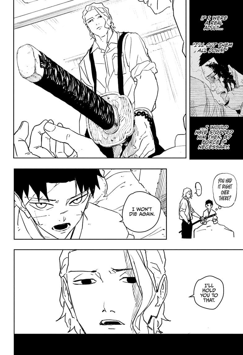 Kagurabachi Manga Chapter 60 page 16 - Resurrection scene