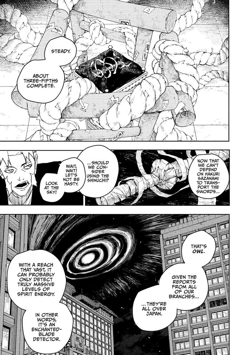 Kagurabachi Manga Chapter 60 page 3 - Resurrection scene