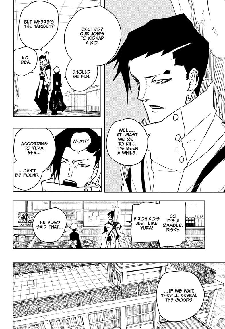 Kagurabachi Manga Chapter 61 page 18 - Night Battle scene