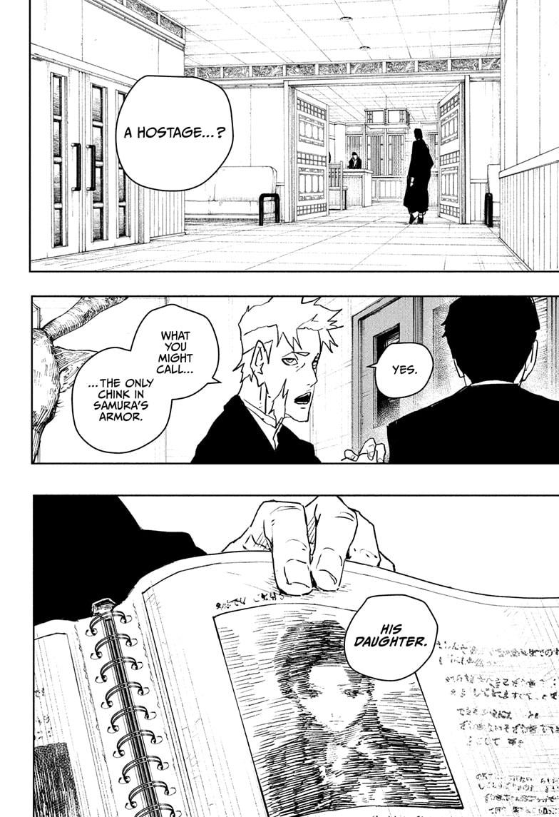 Kagurabachi Manga Chapter 61 page 8 - Night Battle scene