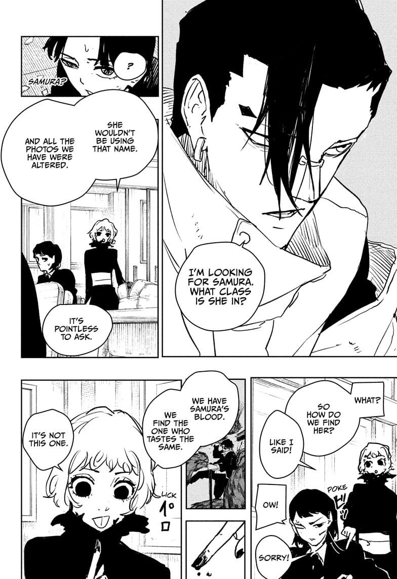 Kagurabachi Manga Chapter 62 page 12 - Iori scene