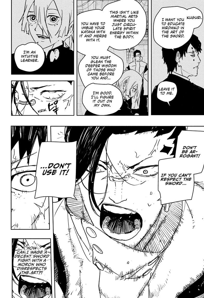 Kagurabachi Manga Chapter 64 page 10 - Become the Samurai scene