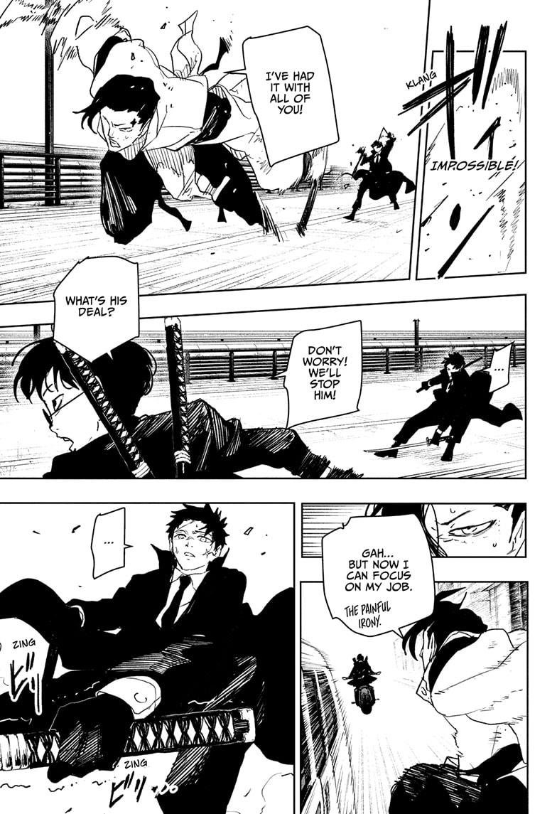 Kagurabachi Manga Chapter 64 page 11 - Become the Samurai scene