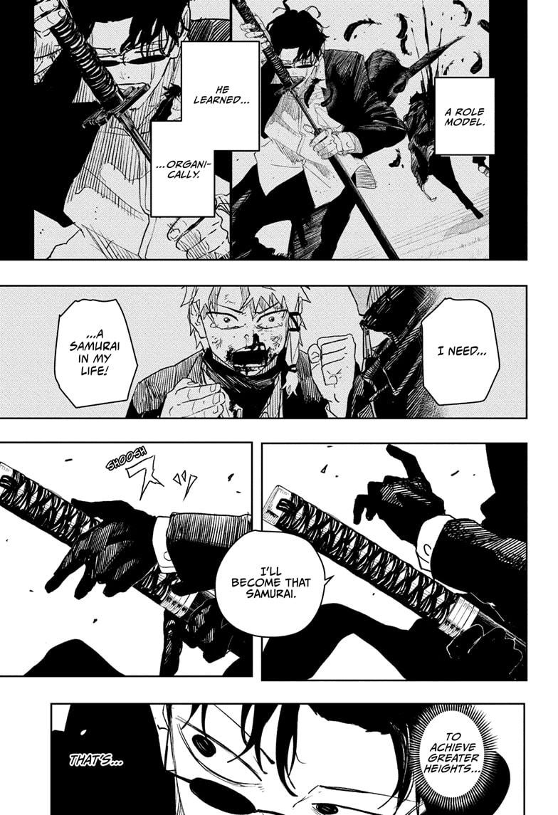 Kagurabachi Manga Chapter 64 page 13 - Become the Samurai scene