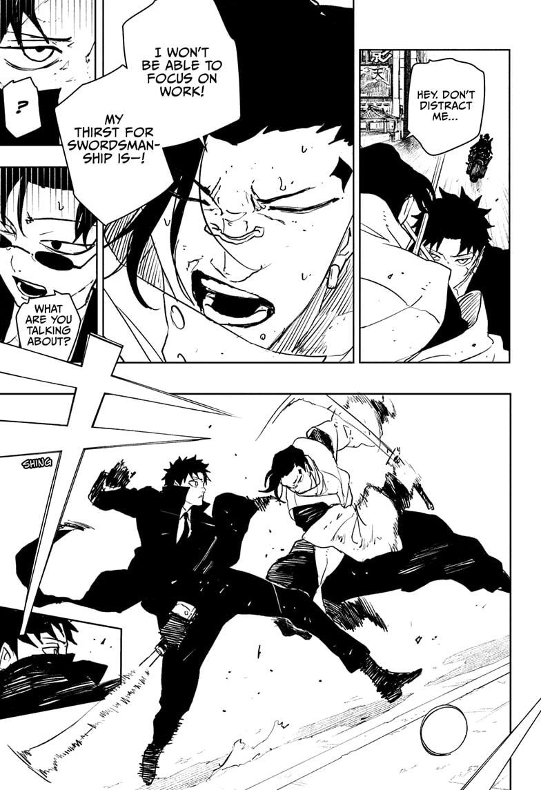 Kagurabachi Manga Chapter 64 page 7 - Become the Samurai scene