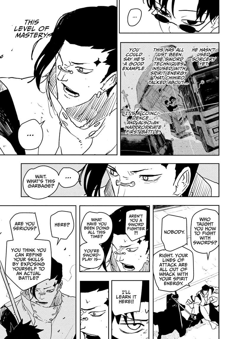 Kagurabachi Manga Chapter 64 page 9 - Become the Samurai scene