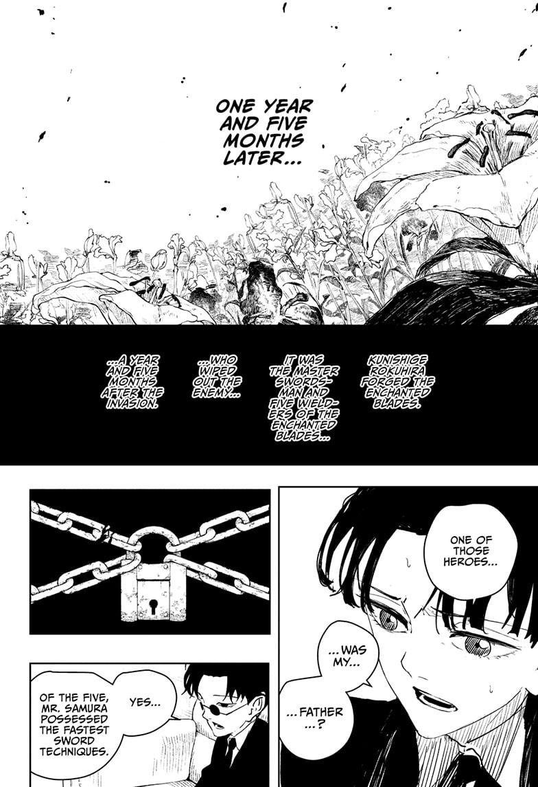 Kagurabachi Manga Chapter 66 page 6 - Truth scene