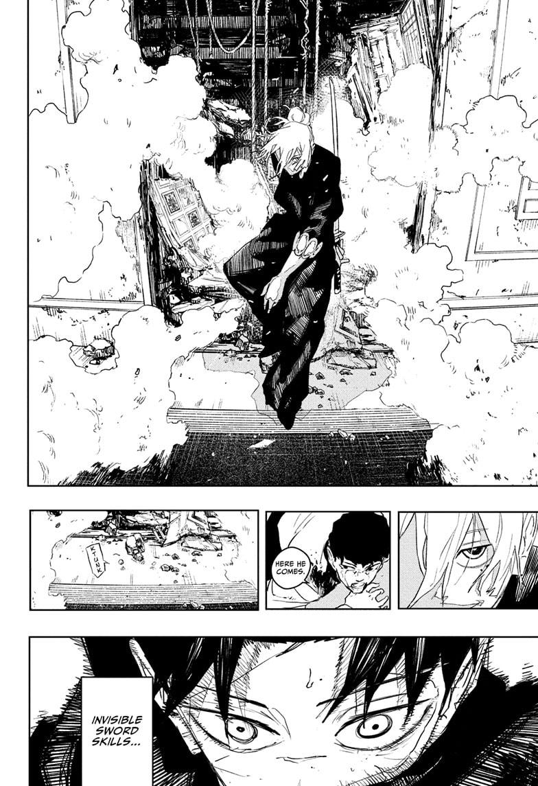 Kagurabachi Manga Chapter 68 page 14 - Metamorphosis scene