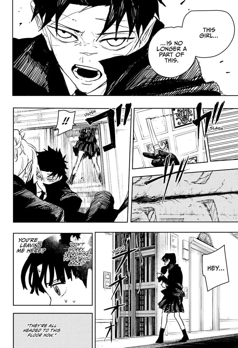 Kagurabachi Manga Chapter 68 page 4 - Metamorphosis scene