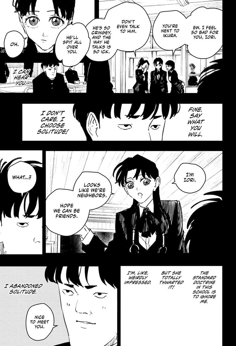 Kagurabachi Manga Chapter 69 page 11 - The Guy with the Scar scene