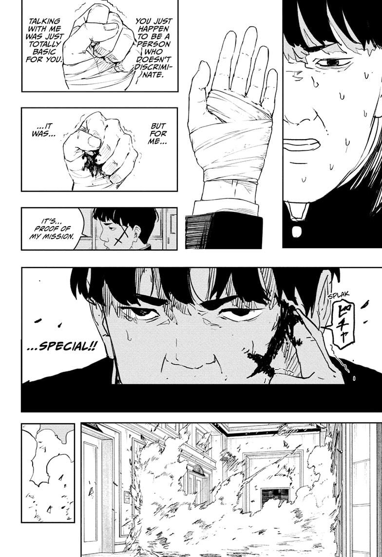 Kagurabachi Manga Chapter 69 page 12 - The Guy with the Scar scene