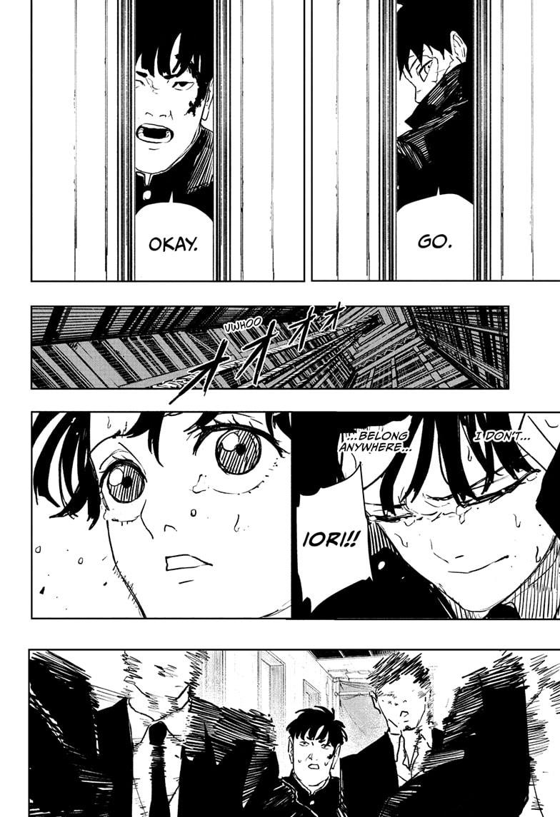 Kagurabachi Manga Chapter 69 page 16 - The Guy with the Scar scene