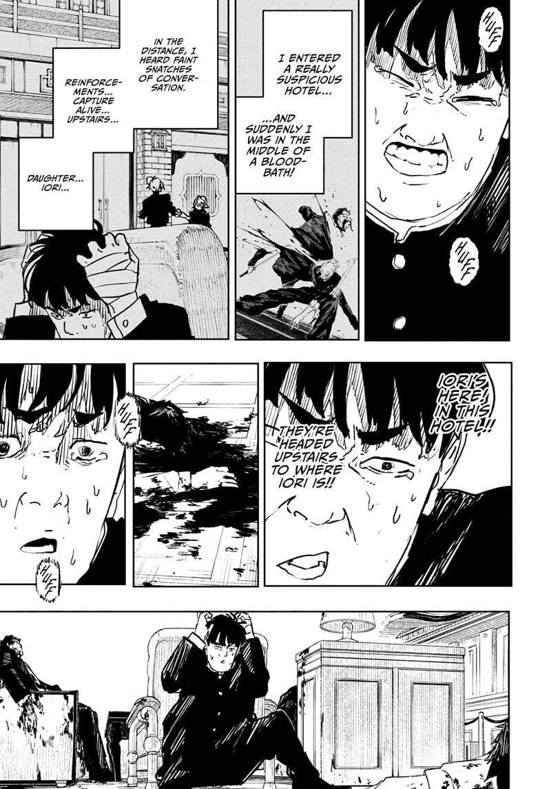 Kagurabachi Manga Chapter 69 page 9 - The Guy with the Scar scene