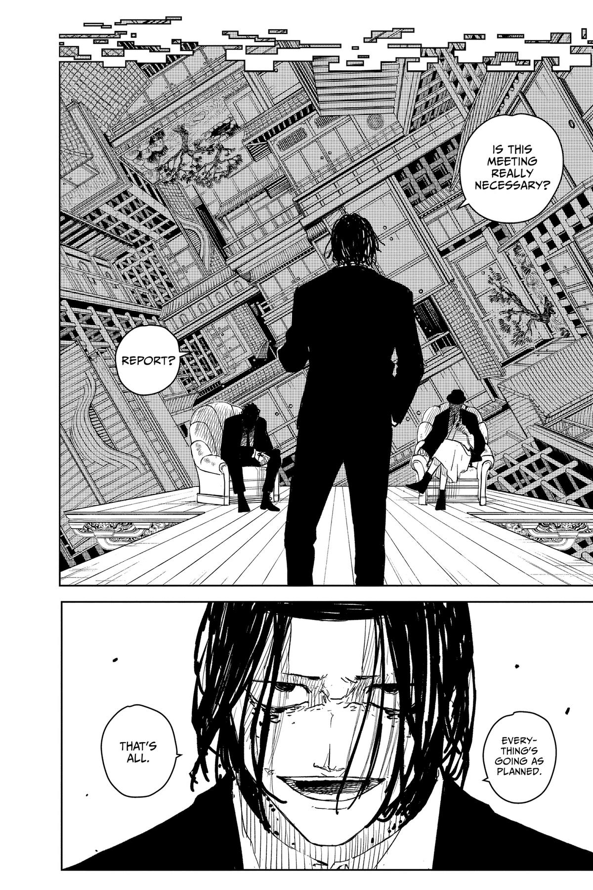 Kagurabachi Manga Chapter 7 page 14 - Smoke Signal scene