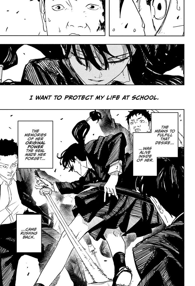 Kagurabachi Manga Chapter 70 page 16 - Iai White Purity Style scene