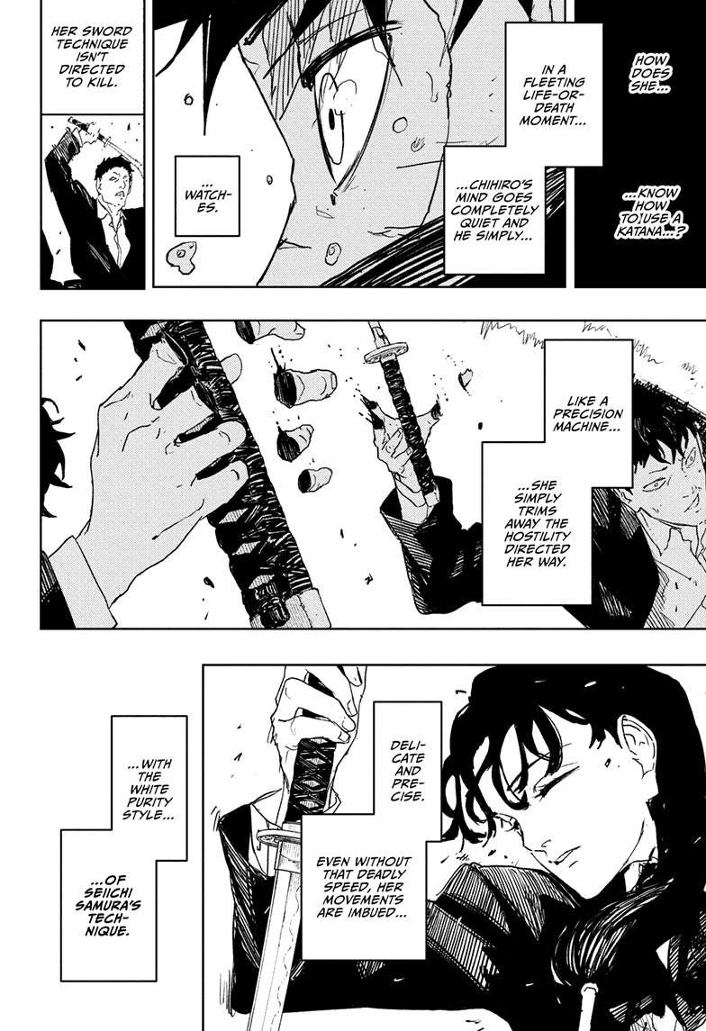 Kagurabachi Manga Chapter 70 page 17 - Iai White Purity Style scene