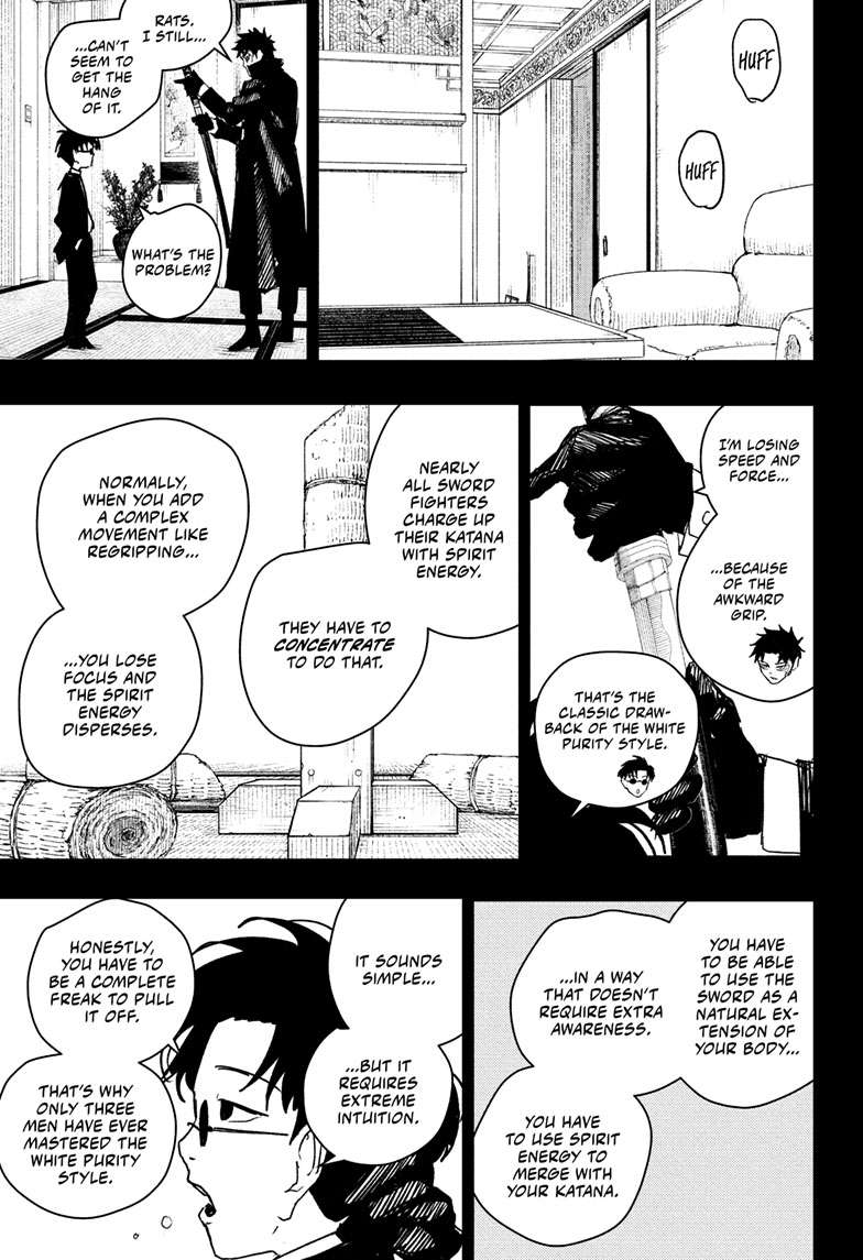 Kagurabachi Manga Chapter 70 page 6 - Iai White Purity Style scene