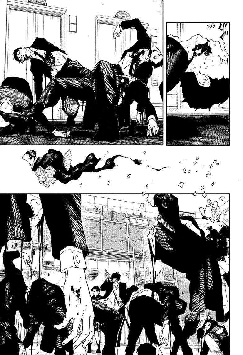 Kagurabachi Manga Chapter 76 page 3 - Banquet scene