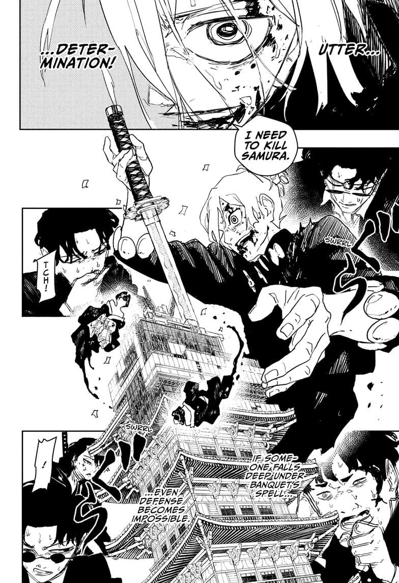 Kagurabachi Manga Chapter 76 page 6 - Banquet scene