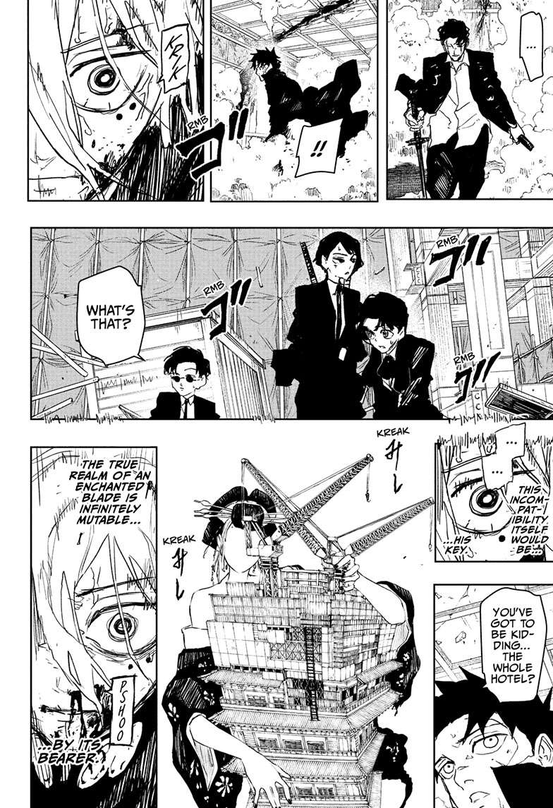 Kagurabachi Manga Chapter 77 page 9 - No Longer Relevant scene