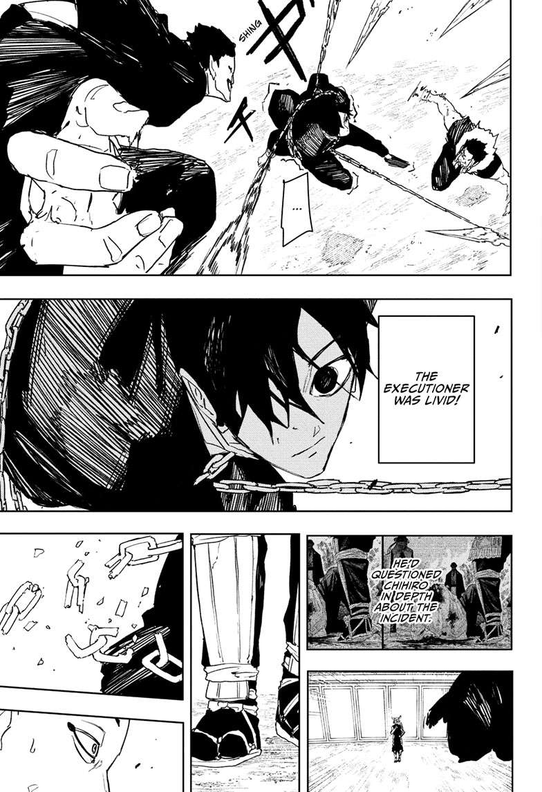 Kagurabachi Manga Chapter 79 page 15 - Threat!! scene