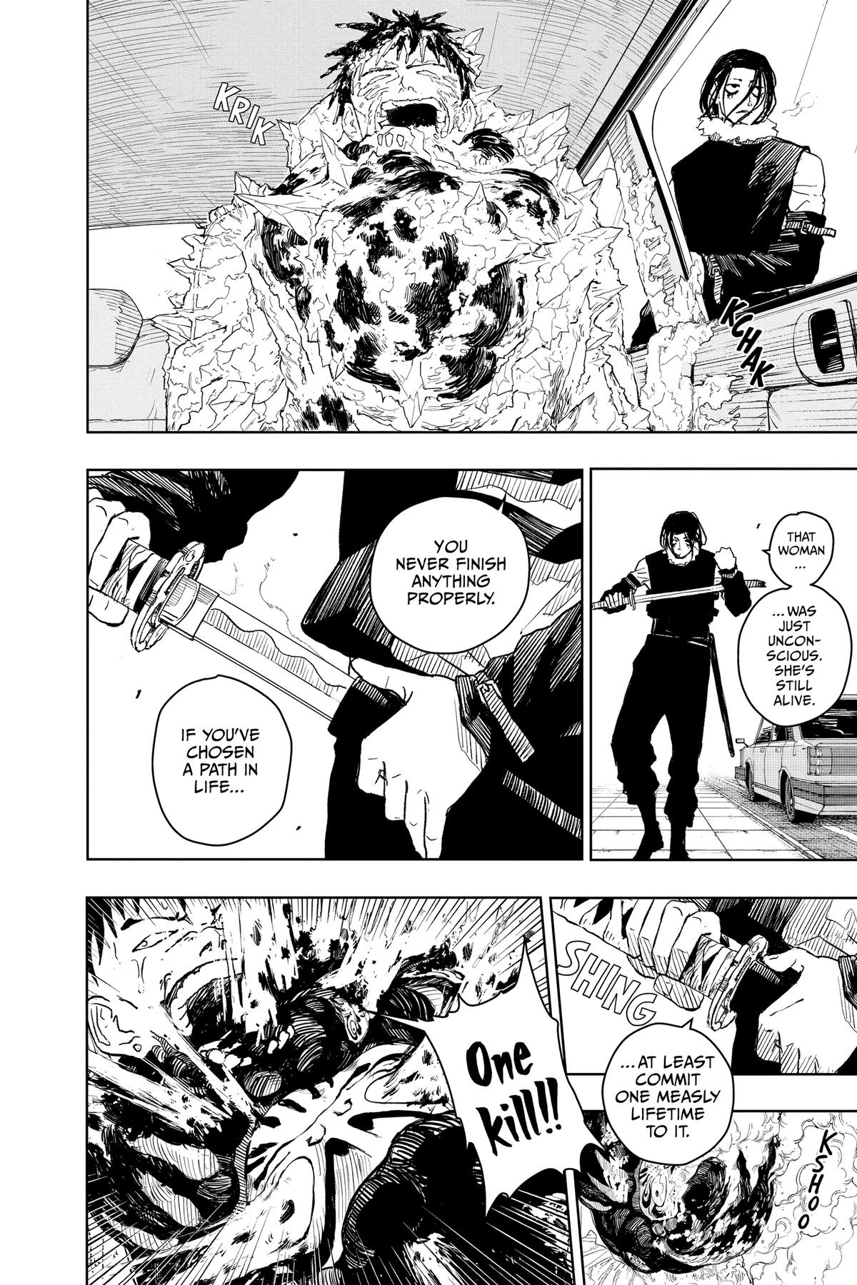 Kagurabachi Manga Chapter 8 page 10 - Norisaku Madoka: I Will Change scene