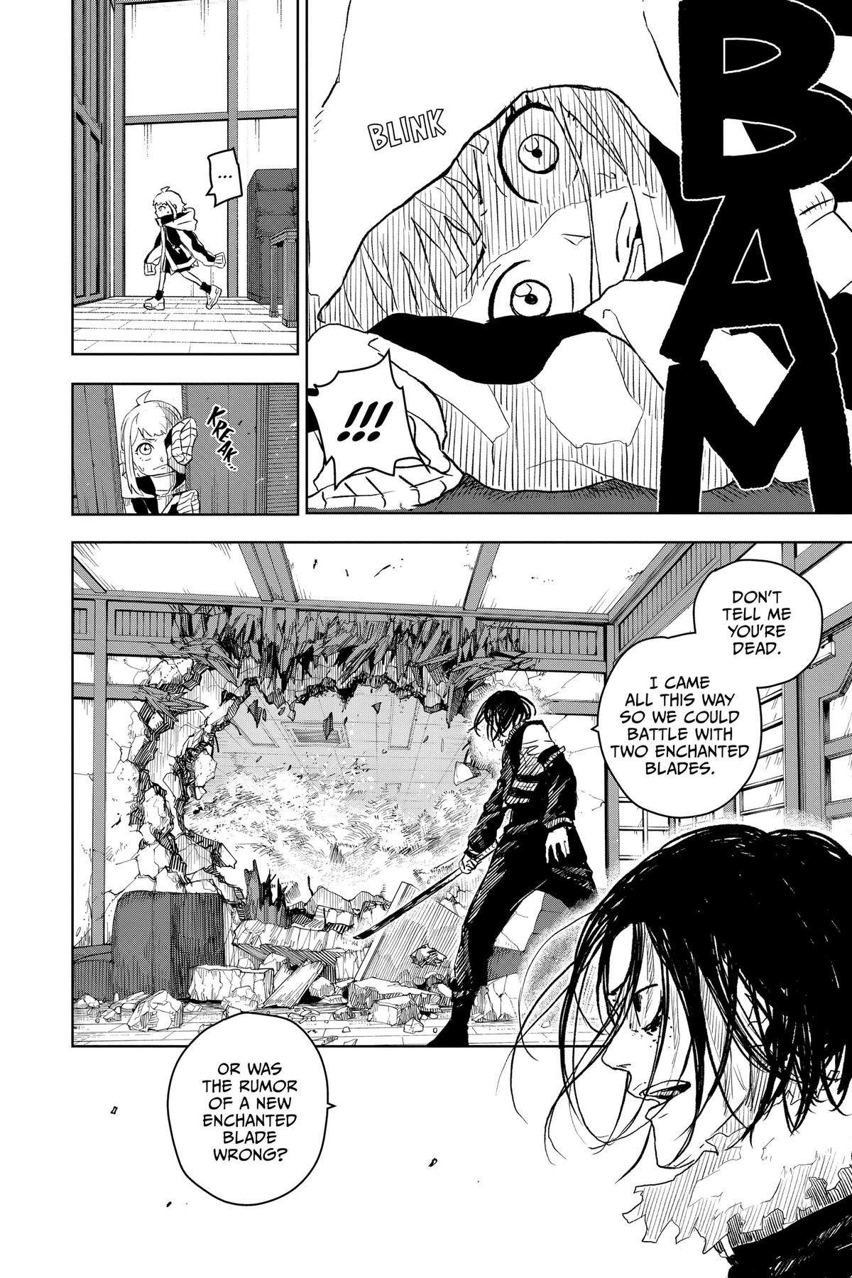 Kagurabachi Manga Chapter 8 page 17 - Norisaku Madoka: I Will Change scene