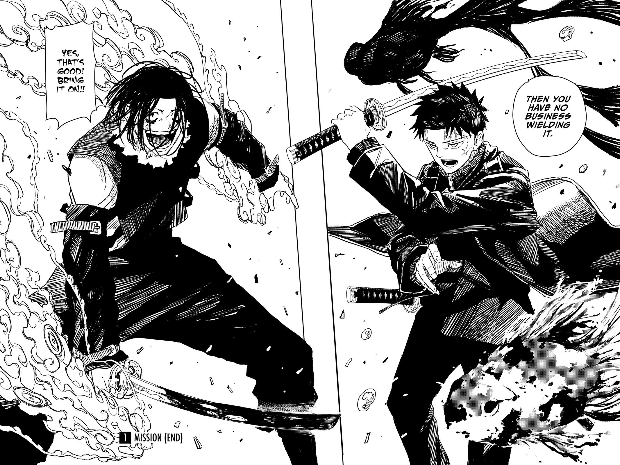 Kagurabachi Manga Chapter 8 page 19 - Norisaku Madoka: I Will Change scene