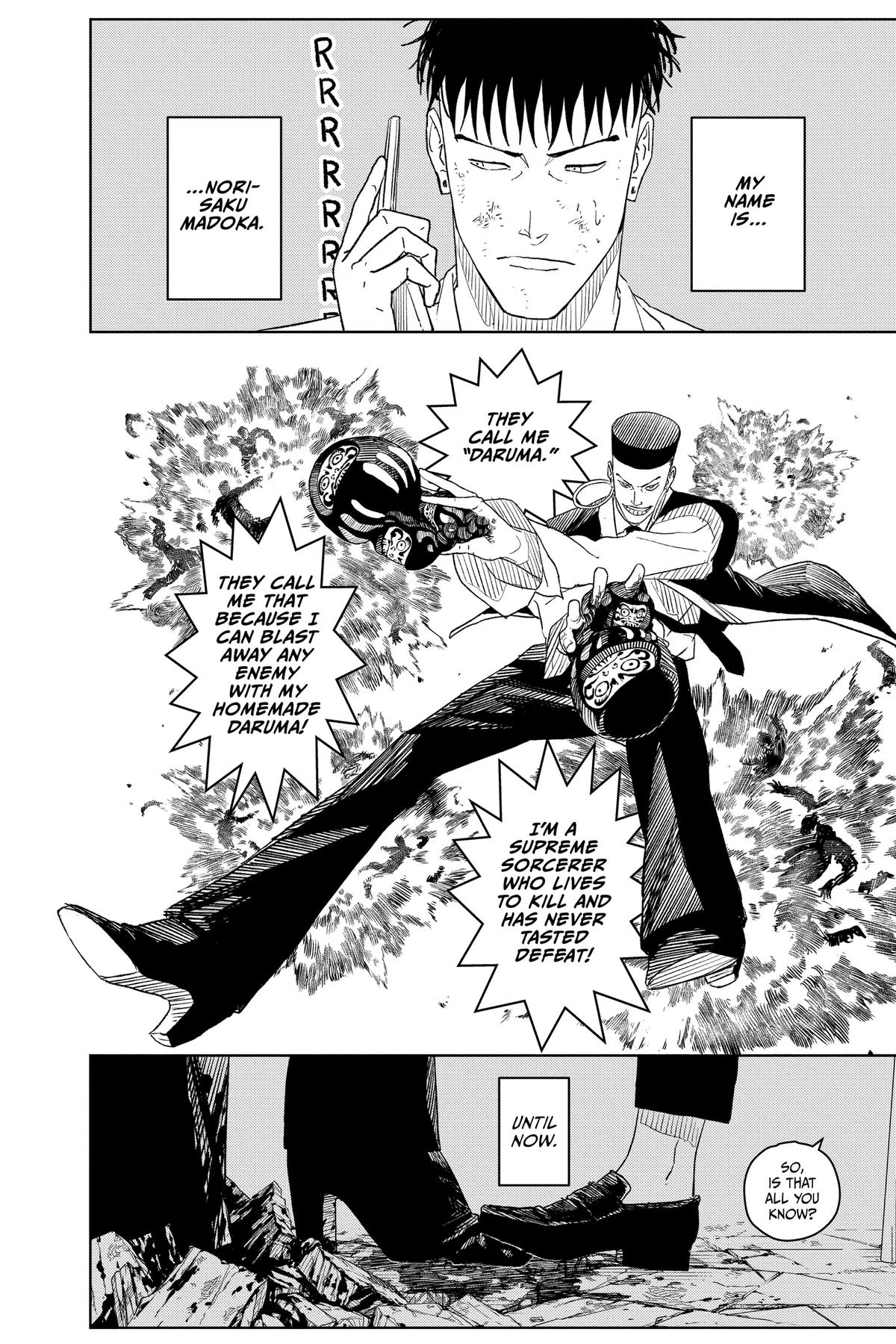 Kagurabachi Manga Chapter 8 page 4 - Norisaku Madoka: I Will Change scene