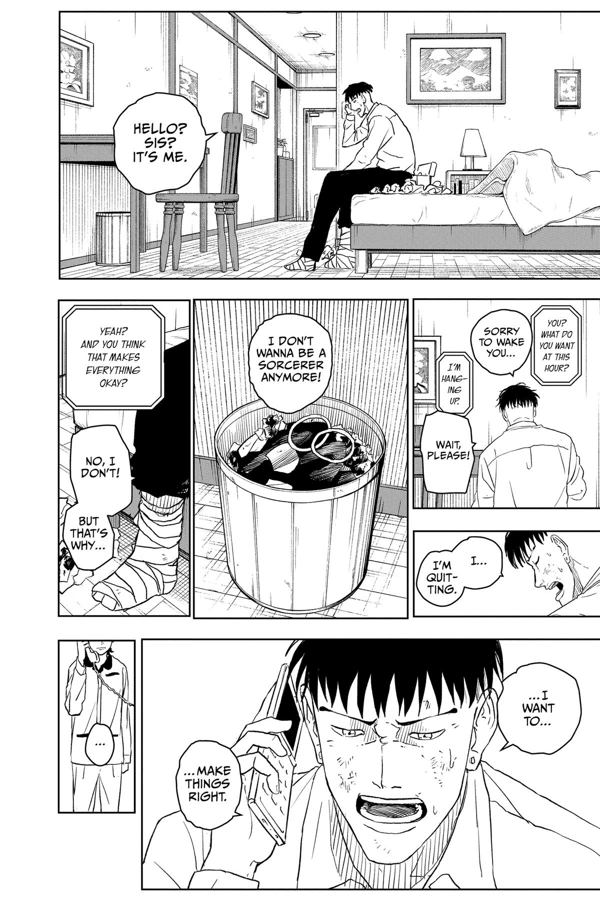 Kagurabachi Manga Chapter 8 page 6 - Norisaku Madoka: I Will Change scene