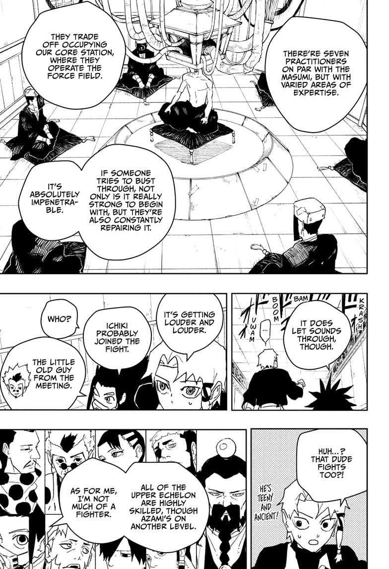 Kagurabachi Manga Chapter 80 page 3 - Secret Room scene