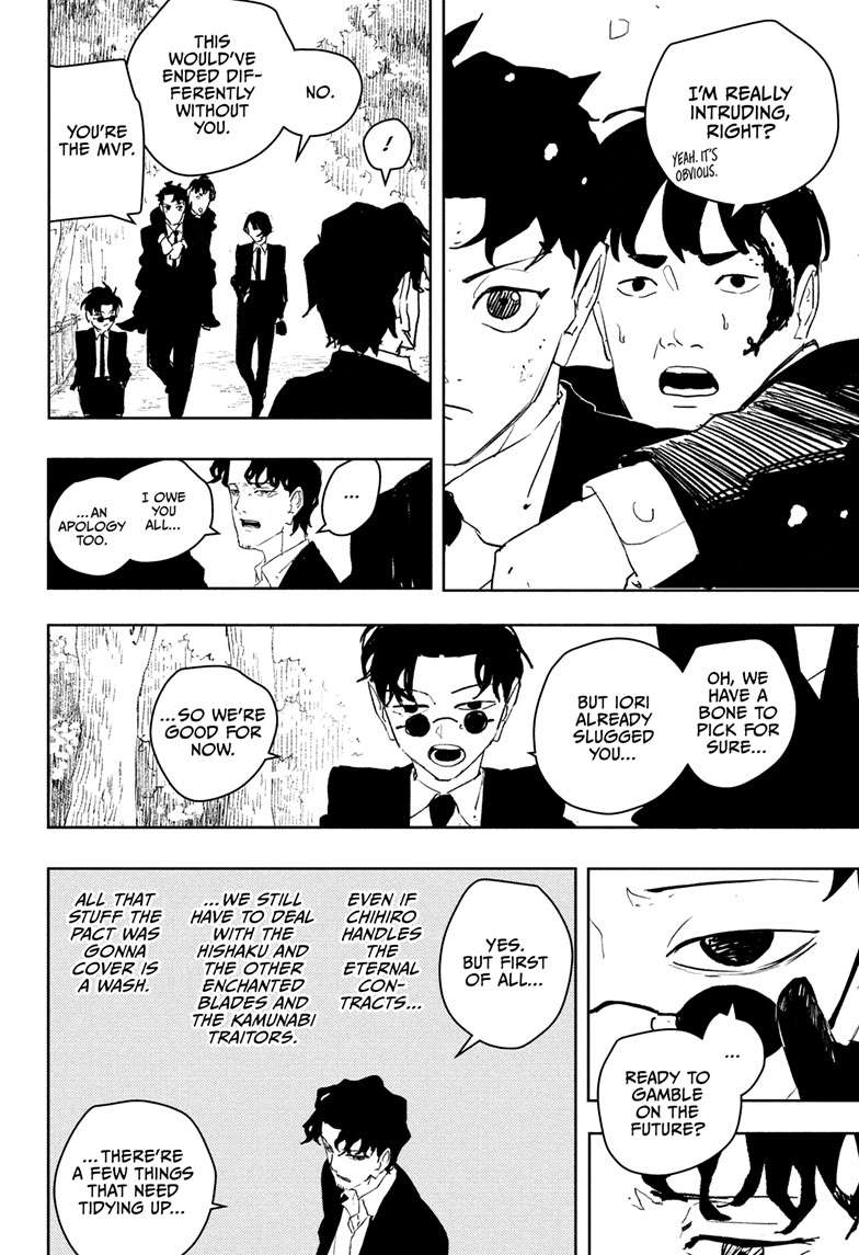 Kagurabachi Manga Chapter 86 page 11 - Quickening scene